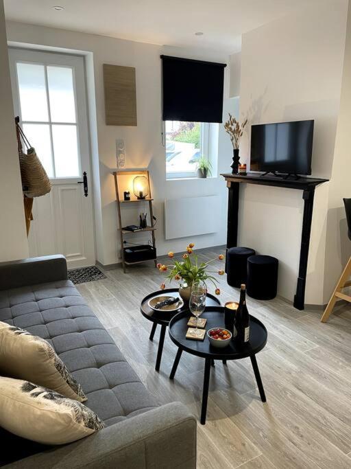 Bel Appartement Sur Cour Plein Centre Ville Et Parking Moulins  Eksteriør bilde